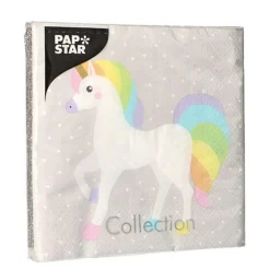 Eco-Servietten Einhorn 20 Stk.