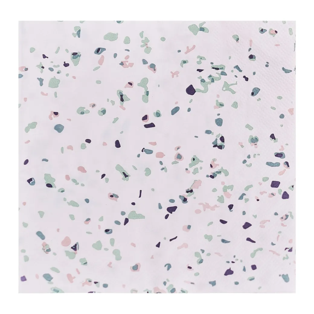 Eco-Servietten Terrazzo 16 Stk.