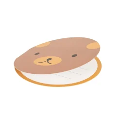 Einladungskarten Waldtier-Bär 8 Stk.