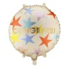 Folienballon "Congrats!" Sterne