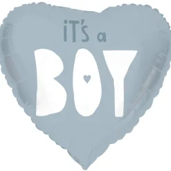 Folienballon "It's a BOY" Herz