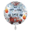 Folienballon "Mit tatü tata ins neue Lebensjahr"