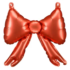Folienballon Schleifchen Rot 5 Stk.