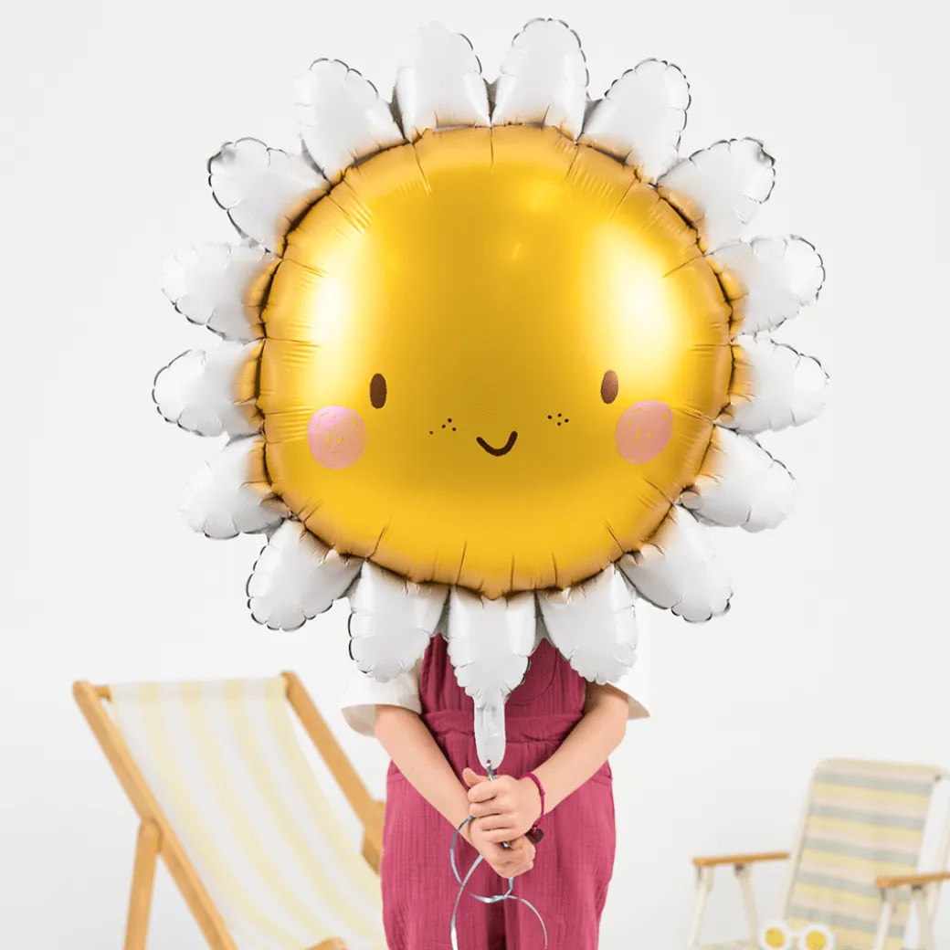 Folienballon Sonne / Blume XXL