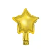 Folienballon Stern 12cm Gold 5 Stk.