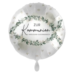 Folienballon "Zur Kommunion - Herzlichen Glückwunsch"