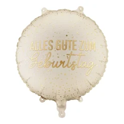 Geburtstagsballon "Alles Gute zum Geburtstag" Gold
