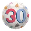 Geburtstagsballon "30" Happy Birthday Bunt