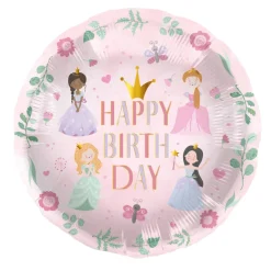 Geburtstagsballon "Happy Birthday" Prinzessin