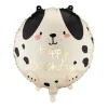 Geburtstagsballon "Happy Birthday" Hund