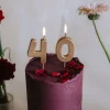 Geburtstagskerze Elegant "5"