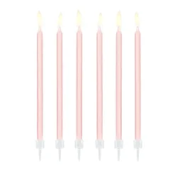 Geburtstagskerzen Pastell Rosa