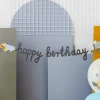 Girlande "Happy Birthday" Baufahrzeuge
