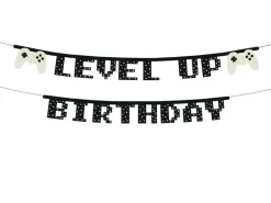 Girlande "Level Up Birthday"