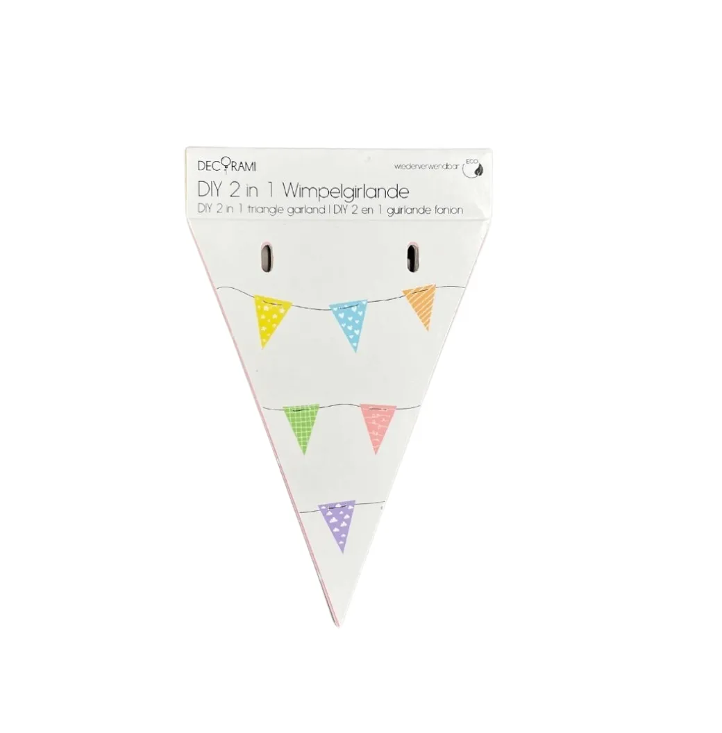 Girlande Regenbogen & Pastell 2-in-1 DIY