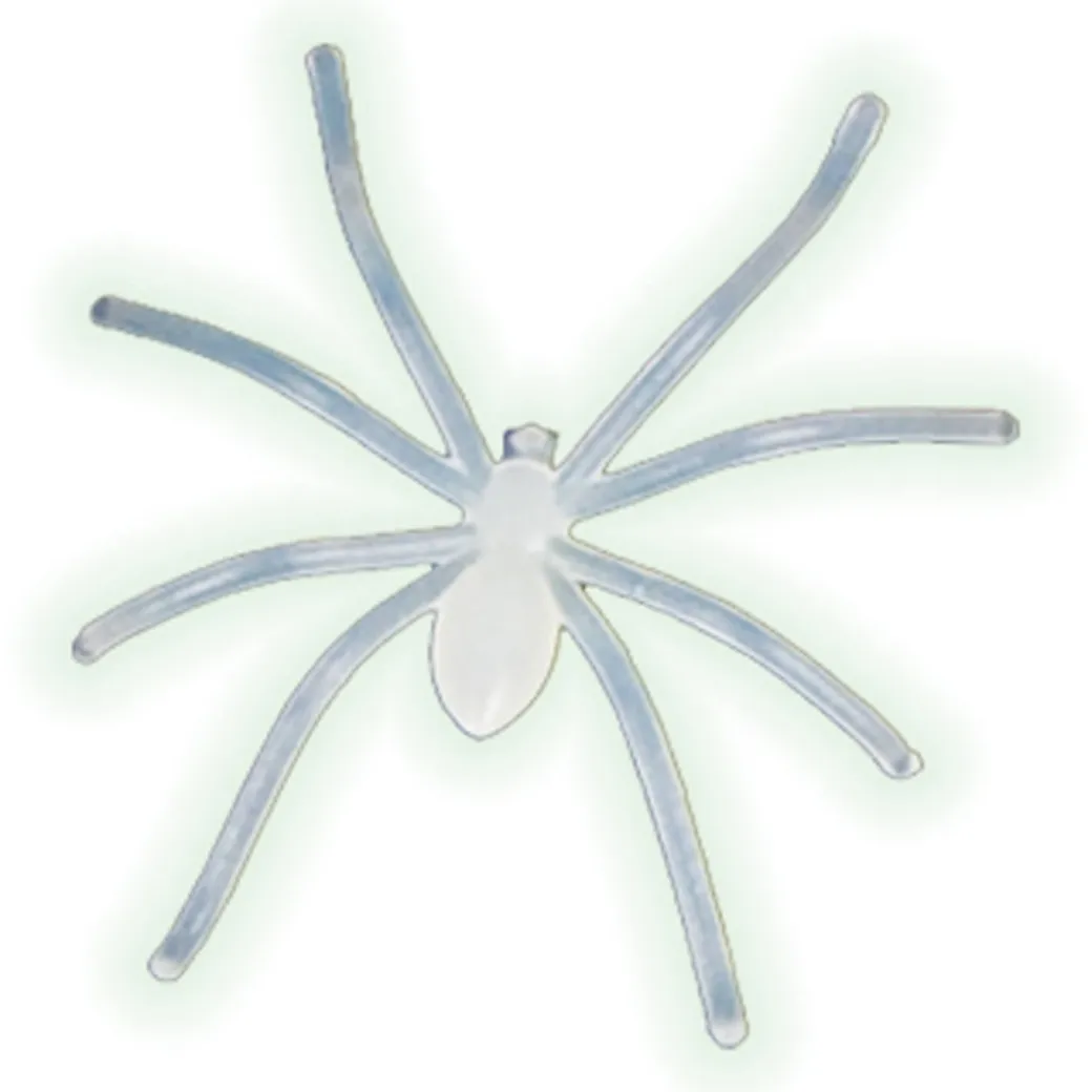 Glow in the Dark Spinnen 50 Stk.