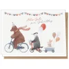 Grußkarte "Alles Gute zum Geburtstag" Tiere