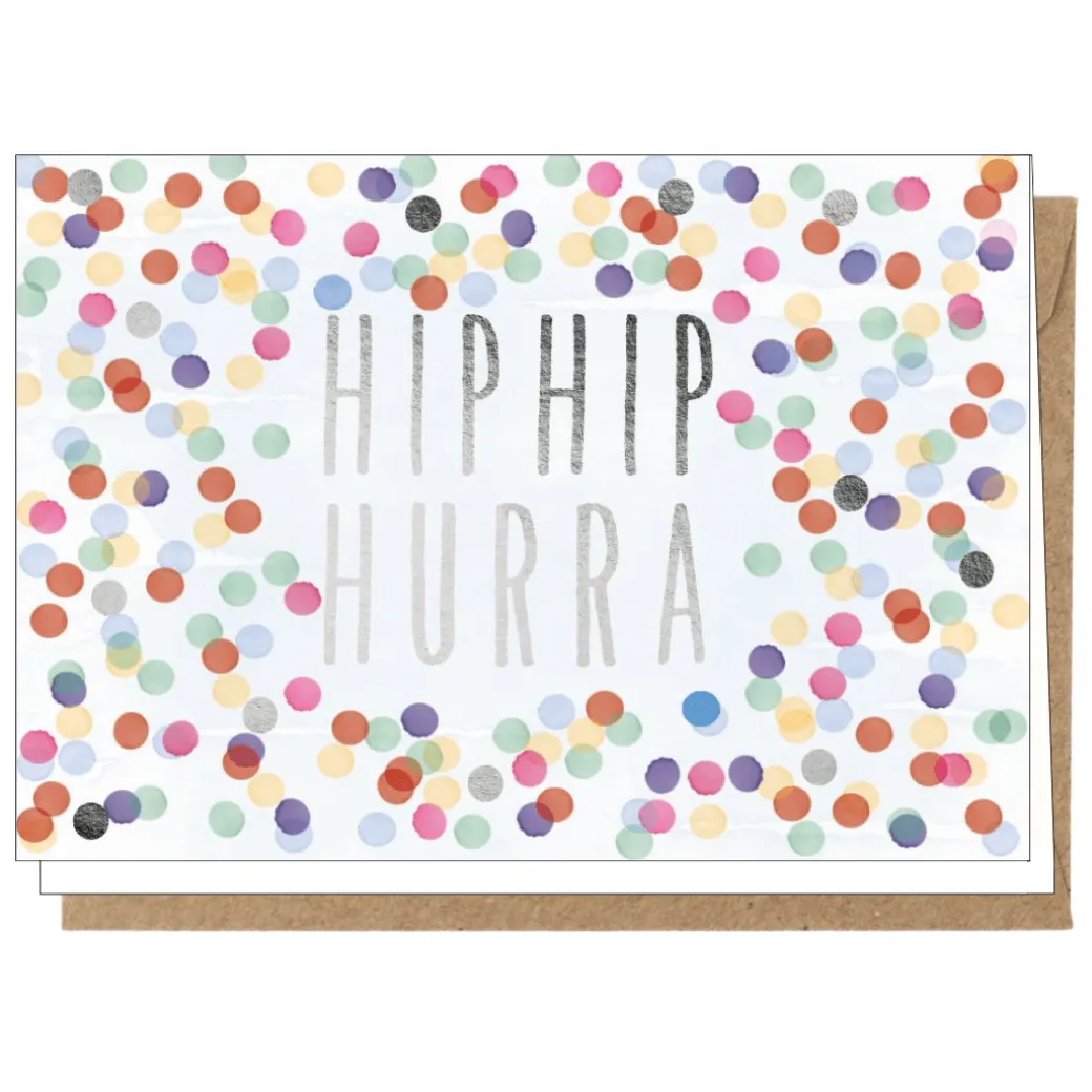 Grußkarte "Hip Hip Hurra"