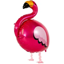 Heliumballon-Geschenk Airwalker Flamingo
