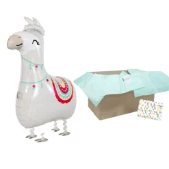 Heliumballon-Geschenk Airwalker Lama