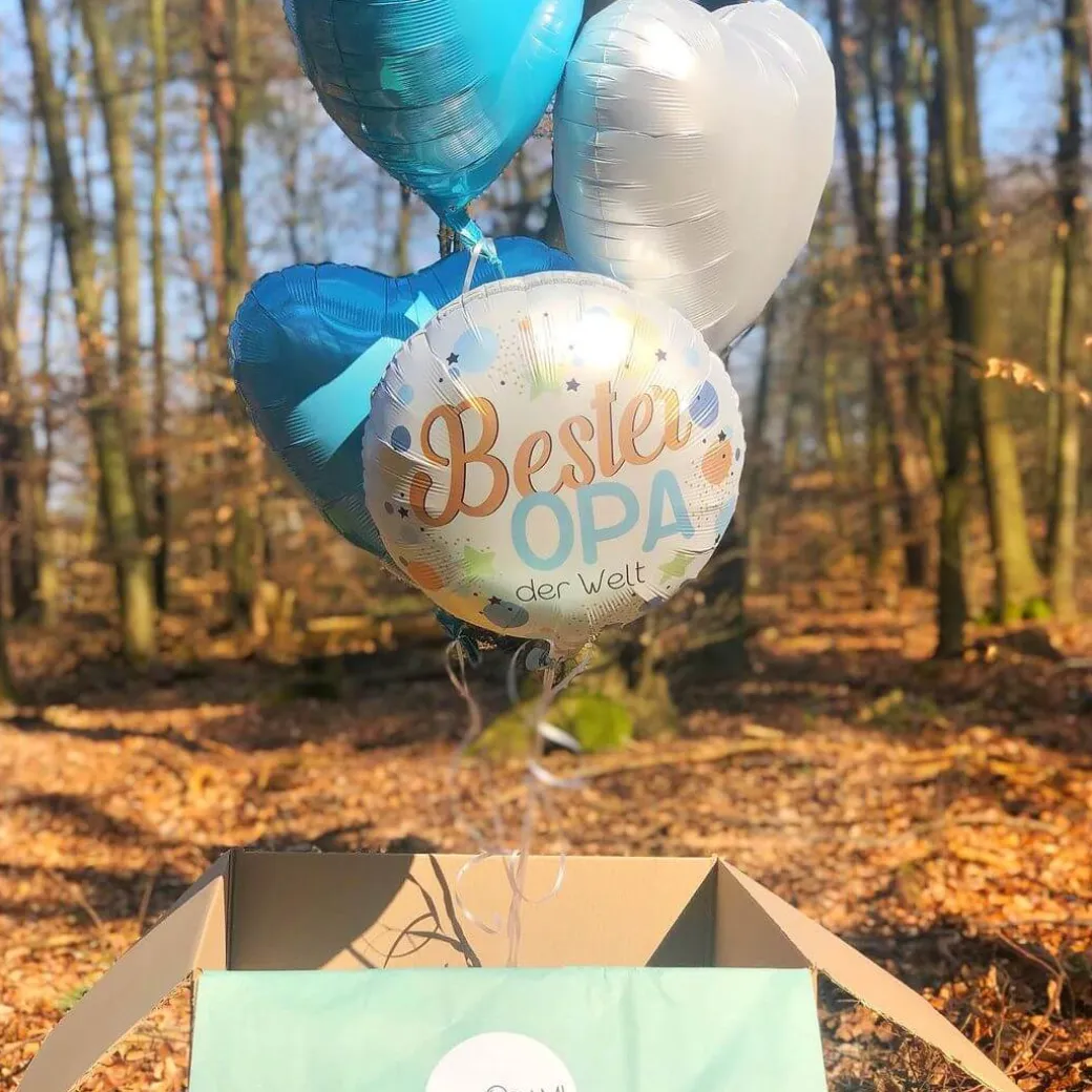 Heliumballon-Geschenk "Bester Opa"
