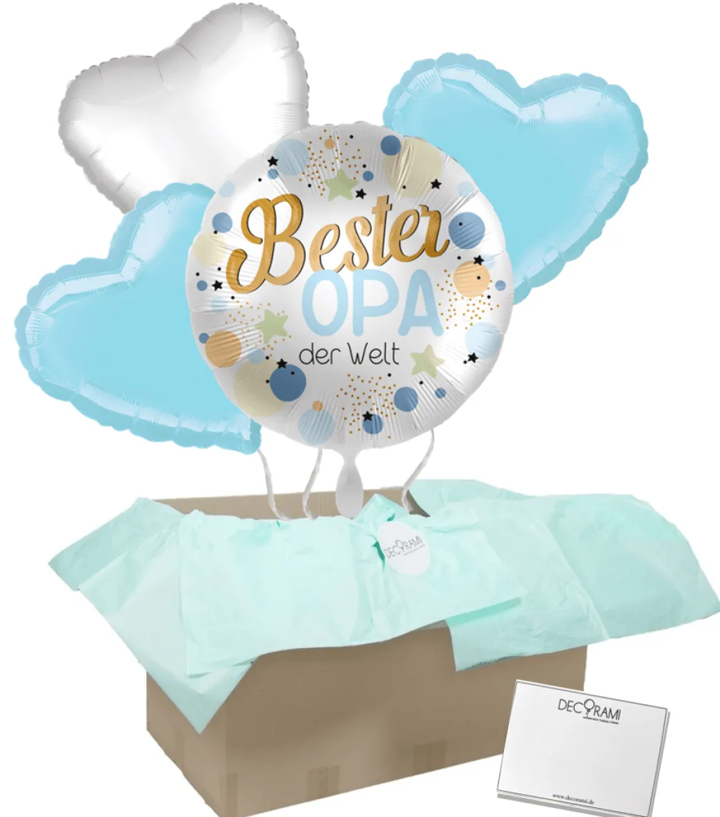 Heliumballon-Geschenk "Bester Opa"