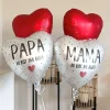 Heliumballon-Geschenk beste Mama & bester Papa