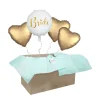 Heliumballon-Geschenk "Bride" Gold