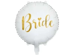 Heliumballon-Geschenk "Bride" Gold