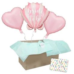 Heliumballon-Geschenk "bride to be" Shell