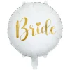 Heliumballon-Geschenk Champagnerflasche "Bride to be"