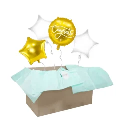 Heliumballon-Geschenk "Congrats!"