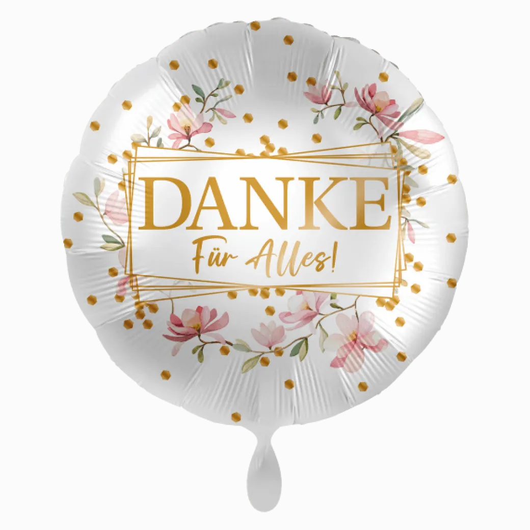 Heliumballon-Geschenk "Danke für Alles"