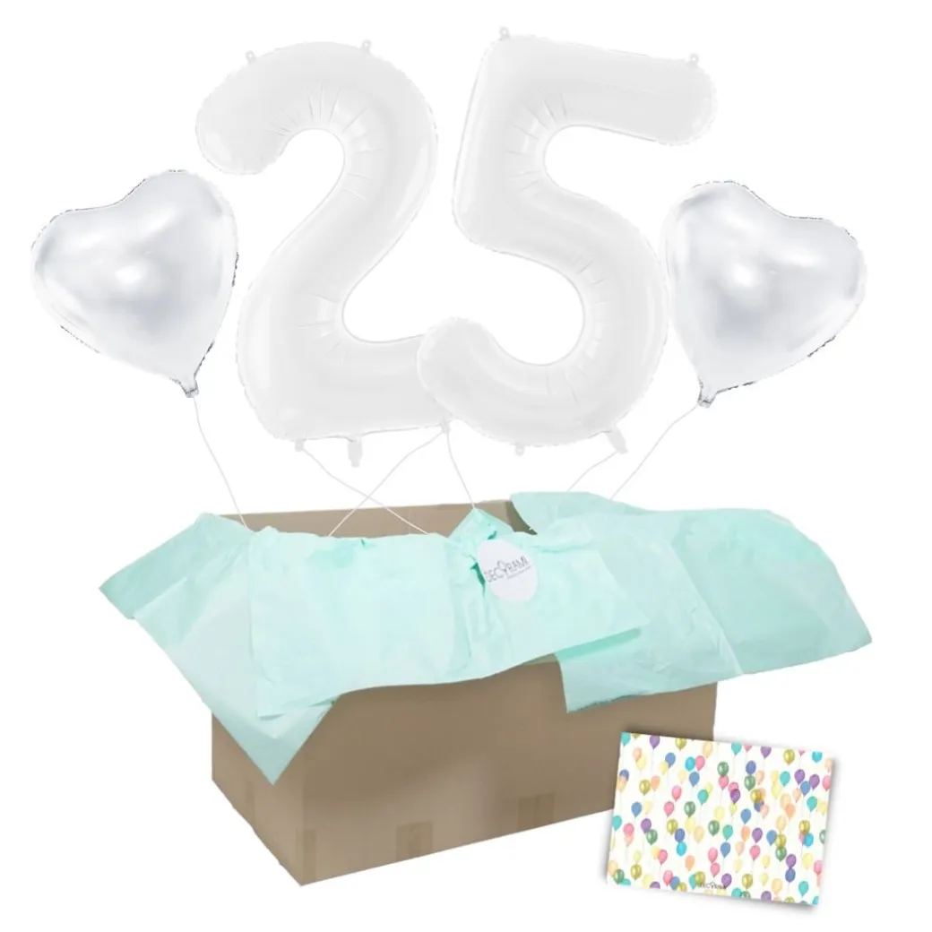 Heliumballon-Geschenk Geburtstagsballon XXL Set Deluxe