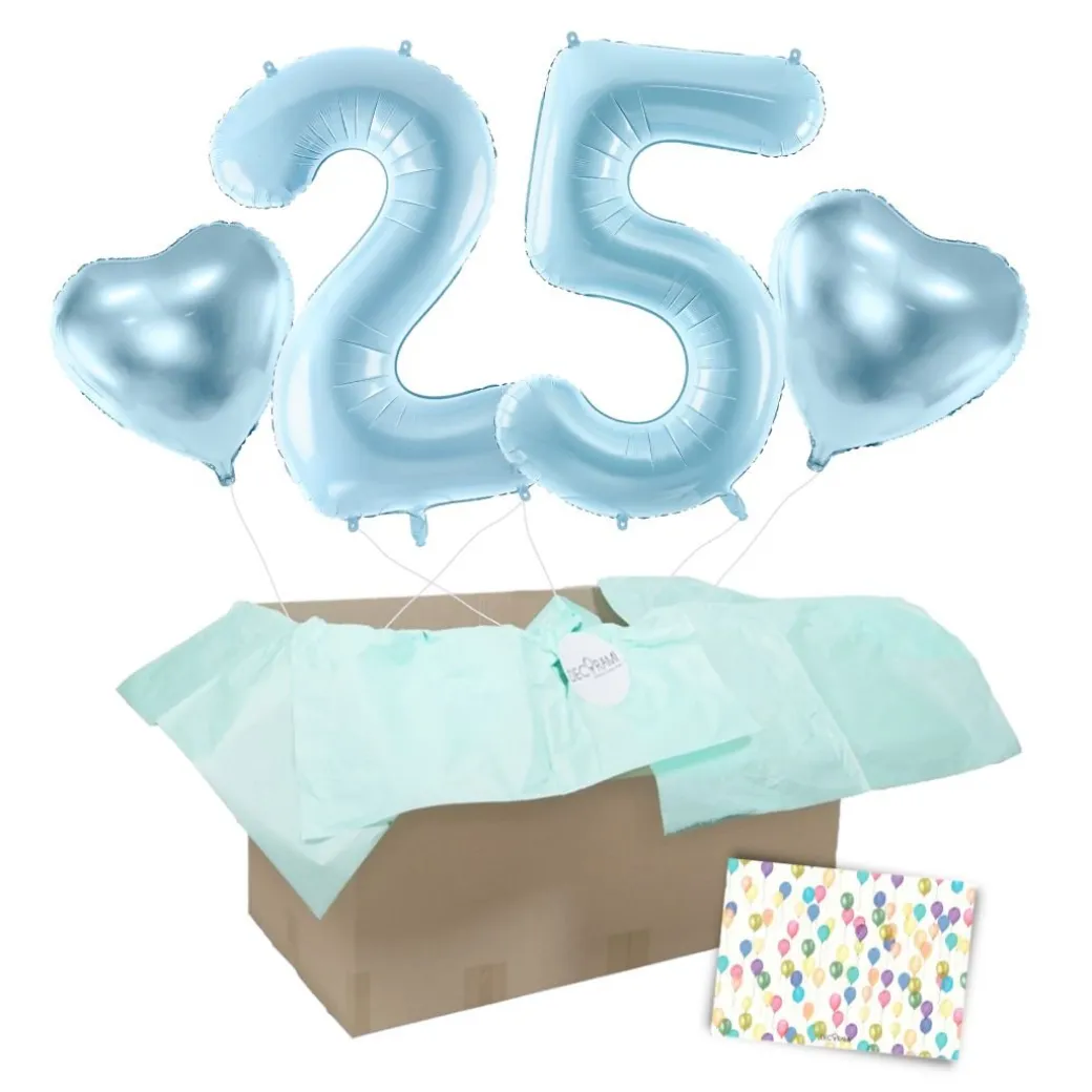 Heliumballon-Geschenk Geburtstagsballon XXL Set Deluxe