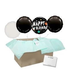 Heliumballon-Geschenk "Happy Birthday" Universum