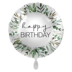 Heliumballon-Geschenk "Happy Birthday" Green