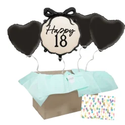 Heliumballon-Geschenk "Happy 18"