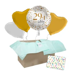 Heliumballon-Geschenk "29+1 Happy birthday!"
