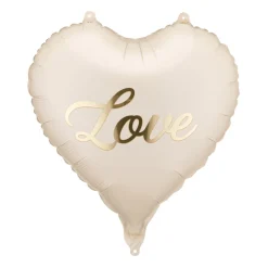 Heliumballon-Geschenk "Love" Gold