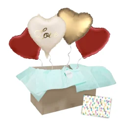 Heliumballon-Geschenk "Love" Romantisch