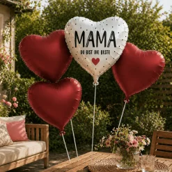 Heliumballon-Geschenk "Mama, Du bist die Beste"