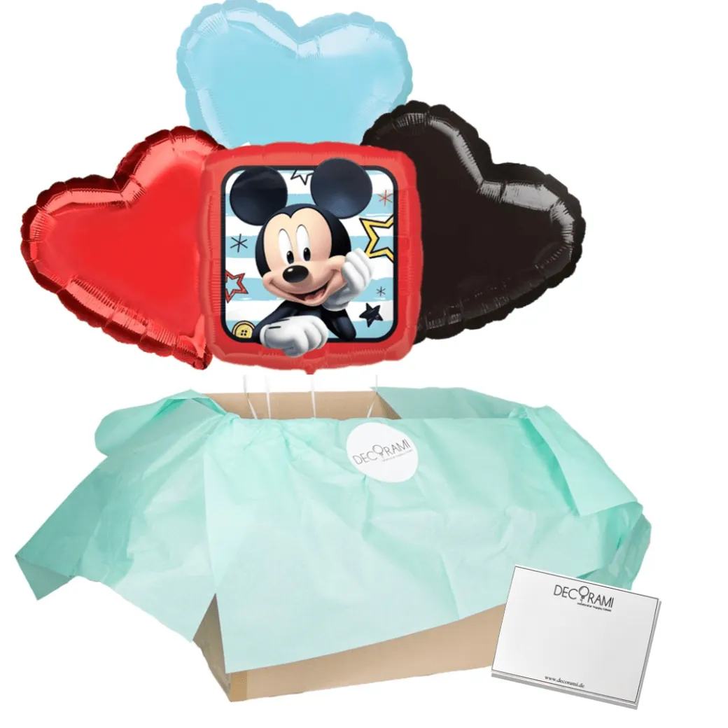 Heliumballon-Geschenk Mickey Mouse™ Congratulations