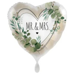 Heliumballon-Geschenk "Mr. & Mrs."