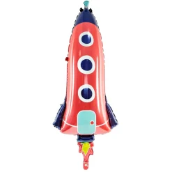 Heliumballon-Geschenk Rakete