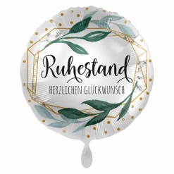 Heliumballon-Geschenk "Ruhestand"