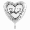 Heliumballon-Geschenk "Silberhochzeit"