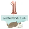 Heliumballon-Geschenk 1 XXL Wunschzahl