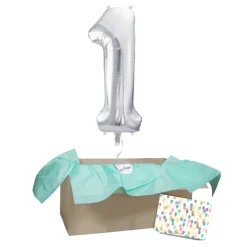 Heliumballon-Geschenk 1 XXL Wunschzahl