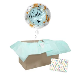 Heliumballon-Geschenk "Yeah geschafft"